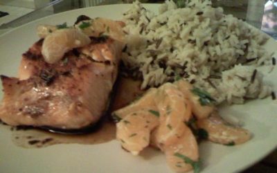 Orange-Balsamic Glazed Salmon Recipe