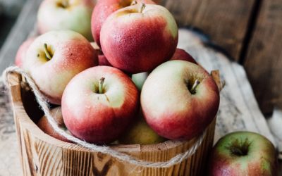 Cinnamon Baked Apples with Cranberries & Almonds